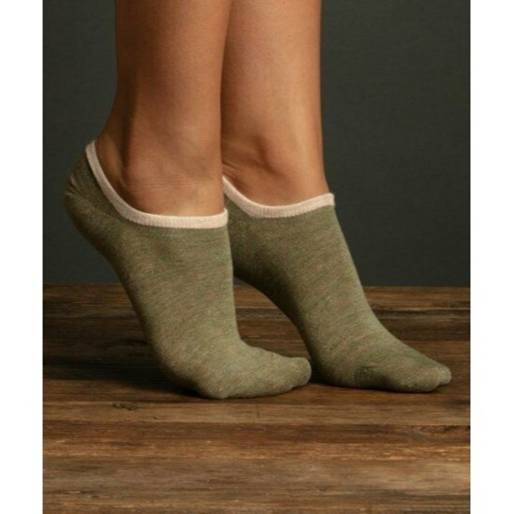 Lemon Legwear One Size Basil Butter 2 Pack Socks